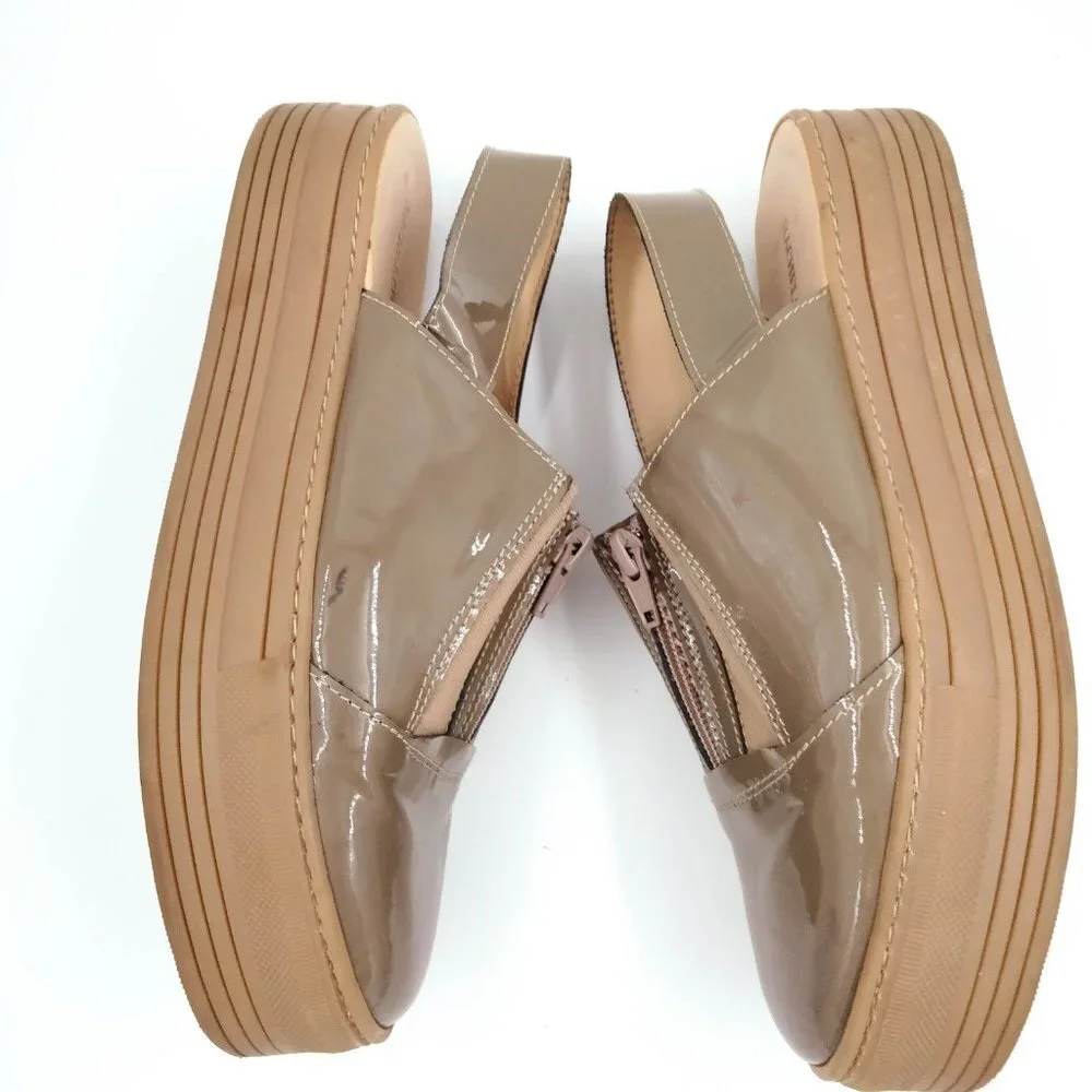 Rachel Comey Bird Slingback Patent Platform Shoes 39 9